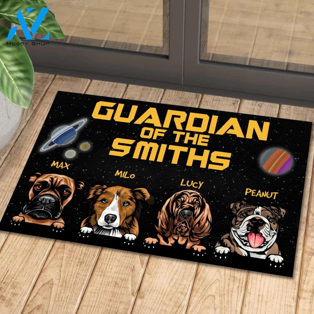 Guardian Of The Family Personalized Doormat | Welcome Mat | House Warming Gift