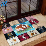 Guinea Pig Easy Clean Welcome DoorMat | Felt And Rubber | DO2360