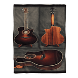 Guitar Blanket - Blanket Guitar Lover