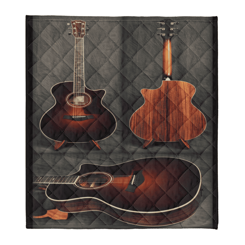 Guitar Blanket - Blanket Guitar Lover