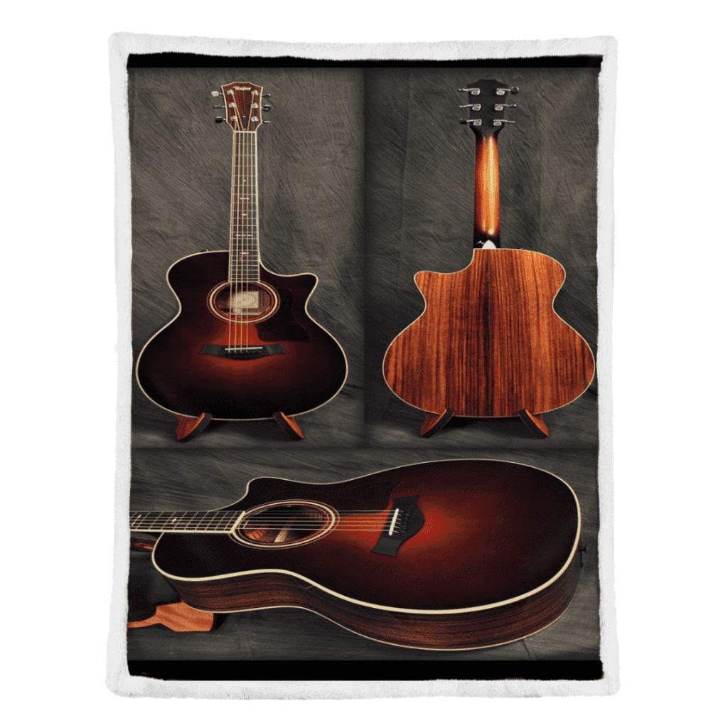 Guitar Blanket - Blanket Guitar Lover