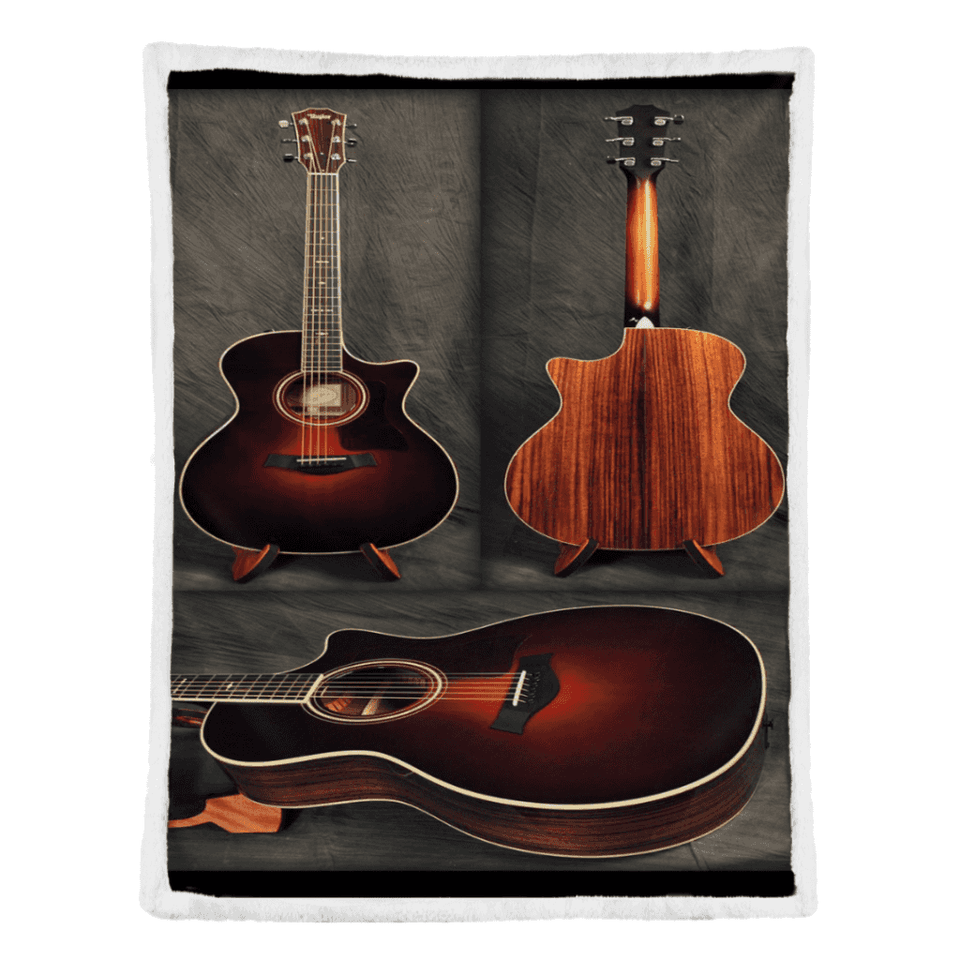 Guitar Blanket - Blanket Guitar Lover