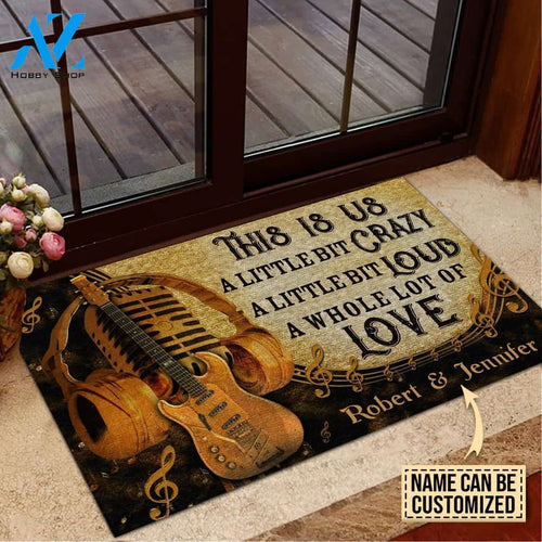 Guitar This Is Us Custom Doormat | Welcome Mat | House Warming Gift