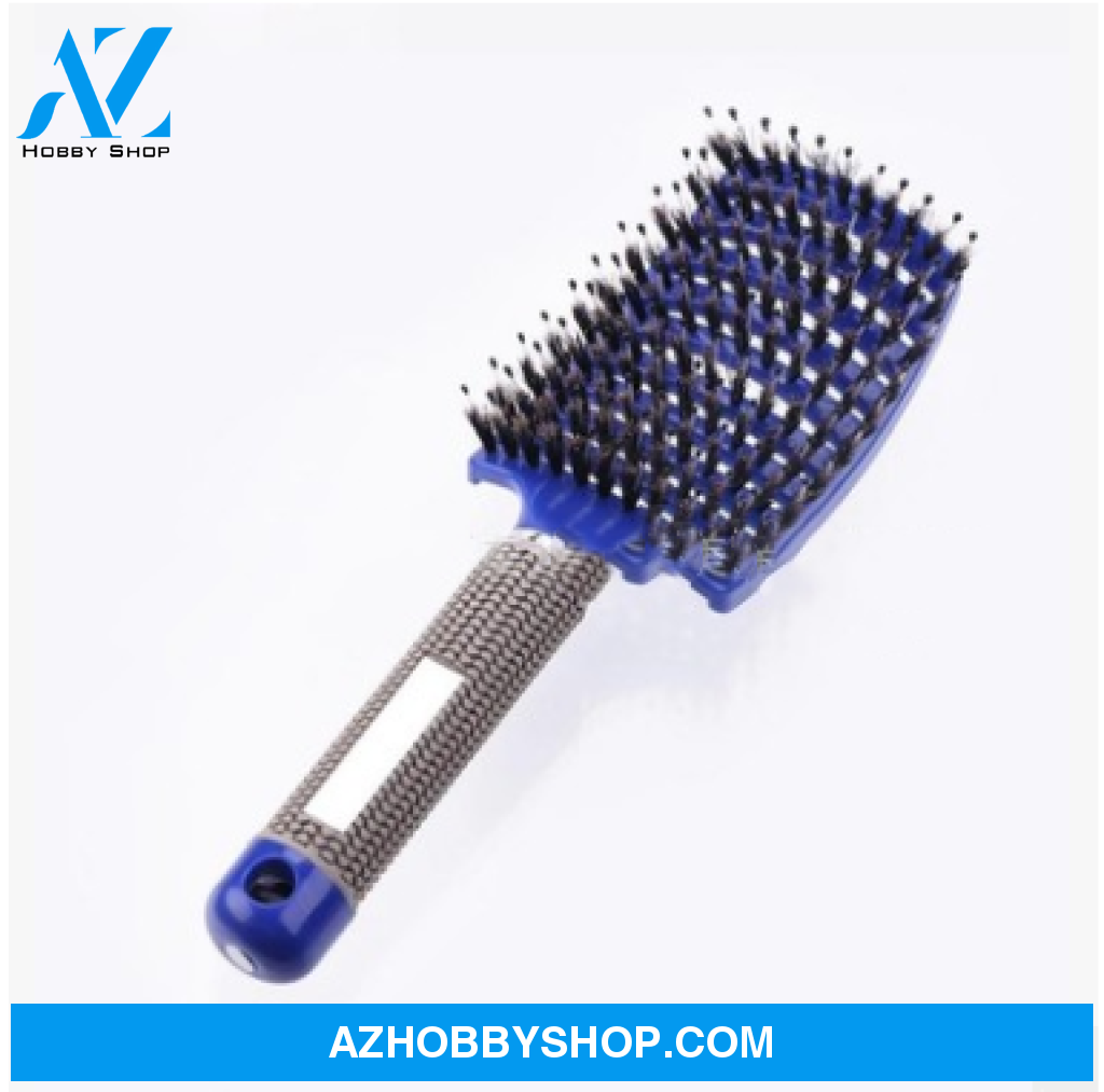 Hairbrush Anti Klit Brushy Haarborstel Women Detangler Hair Brush Bristle Nylon Scalp Massage Teaser