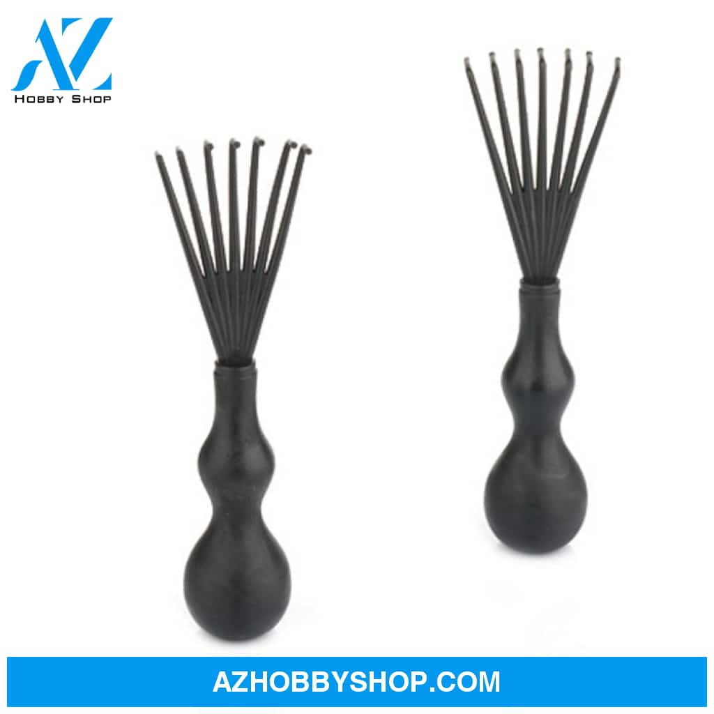 Hairbrush Anti Klit Brushy Haarborstel Women Detangler Hair Brush Bristle Nylon Scalp Massage Teaser