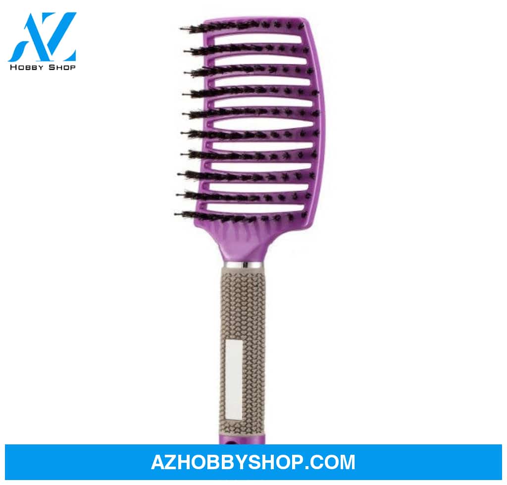 Hairbrush Anti Klit Brushy Haarborstel Women Detangler Hair Brush Bristle Nylon Scalp Massage Teaser
