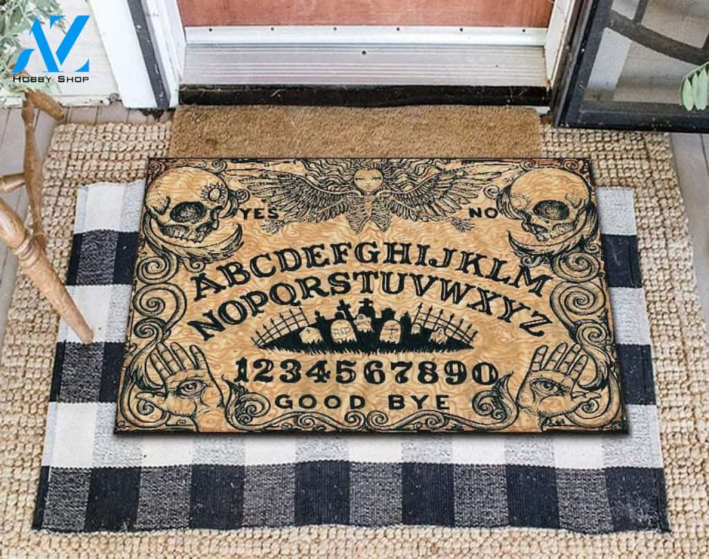 Halloween Alphabet And Number Skull Equality Doormat Indoor And Outdoor Mat Entrance Rug Sweet Home Decor Housewarming Gift Gift For Friend Family Stem Feminist