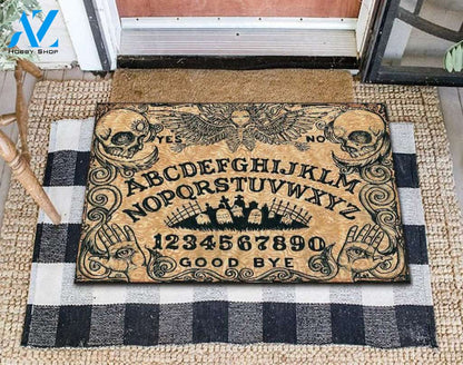 Halloween Alphabet And Number Skull Equality Doormat Indoor And Outdoor Mat Entrance Rug Sweet Home Decor Housewarming Gift Gift For Friend Family Stem Feminist