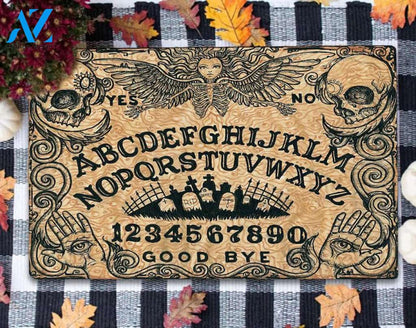 Halloween Alphabet And Number Skull Equality Doormat Indoor And Outdoor Mat Entrance Rug Sweet Home Decor Housewarming Gift Gift For Friend Family Stem Feminist