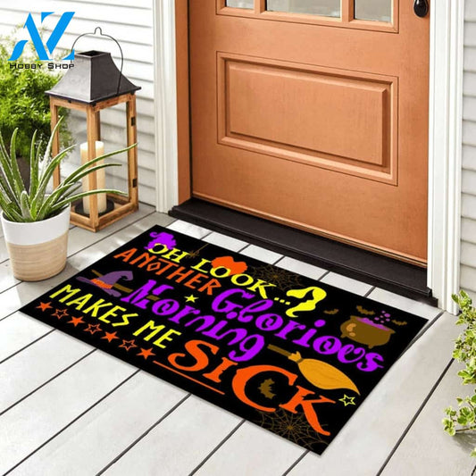 Halloween Another Glorious Morning Makes Me Sick Equality Doormat Indoor And Outdoor Mat Entrance Rug Sweet Home Decor Housewarming Gift Gift For Friend Family Stem Feminist