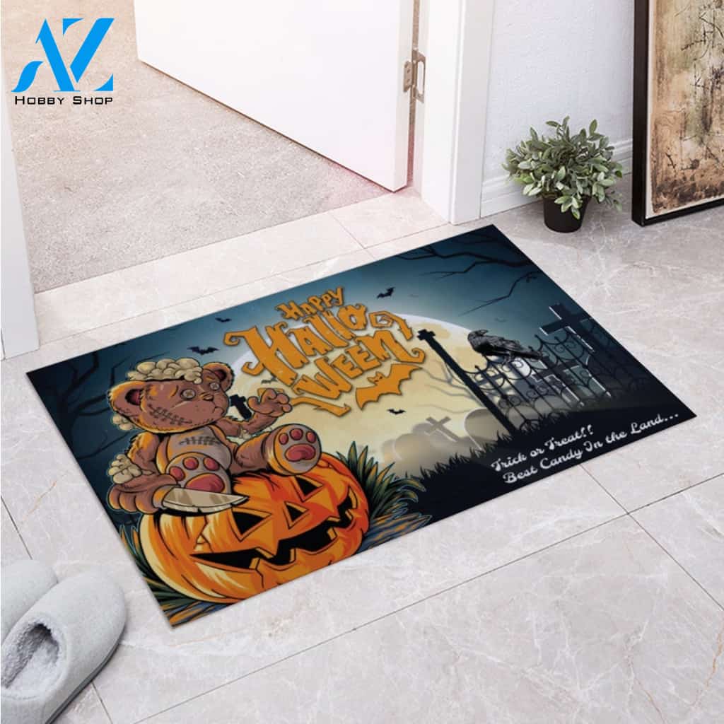 Halloween Best Candy In The Land Equality Doormat Indoor And Outdoor Mat Entrance Rug Sweet Home Decor Housewarming Gift Gift For Friend Family Stem Feminist