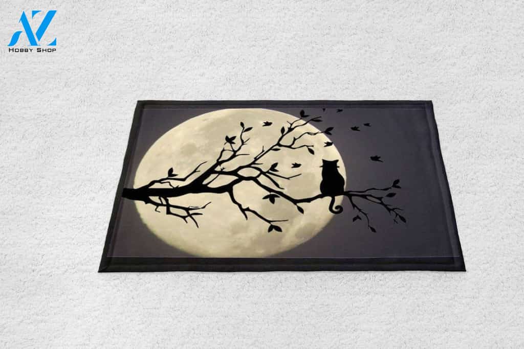 Halloween Big Moon Equality Doormat Indoor And Outdoor Mat Entrance Rug Sweet Home Decor Housewarming Gift Gift For Friend Family Stem Feminist