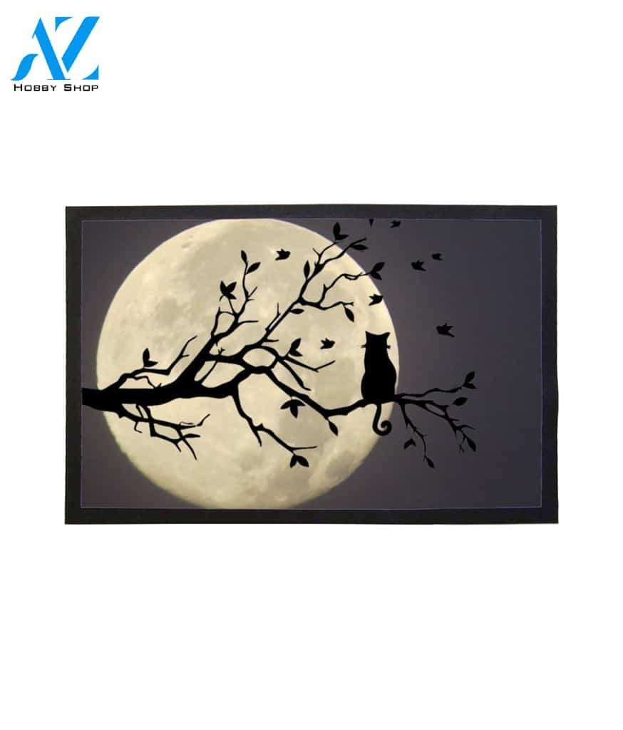 Halloween Big Moon Equality Doormat Indoor And Outdoor Mat Entrance Rug Sweet Home Decor Housewarming Gift Gift For Friend Family Stem Feminist