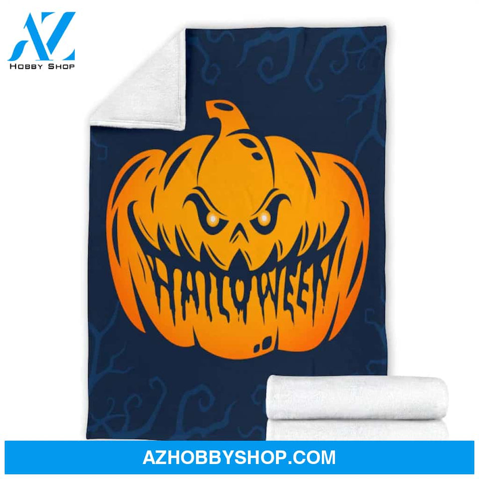 Halloween blanket, pumpkin pattern, soft for kids and adults Gift for Friend Family Home Decor Bedding Couch Sofa Soft and Comfy Cozy