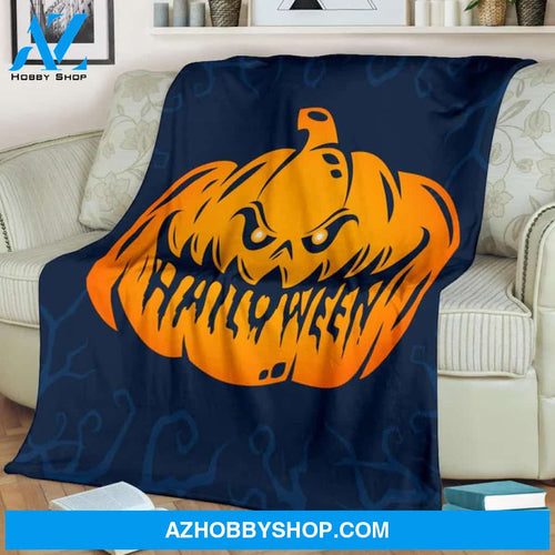 Halloween blanket, pumpkin pattern, soft for kids and adults Gift for Friend Family Home Decor Bedding Couch Sofa Soft and Comfy Cozy
