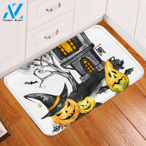 Halloween Castle Guards Door Mat