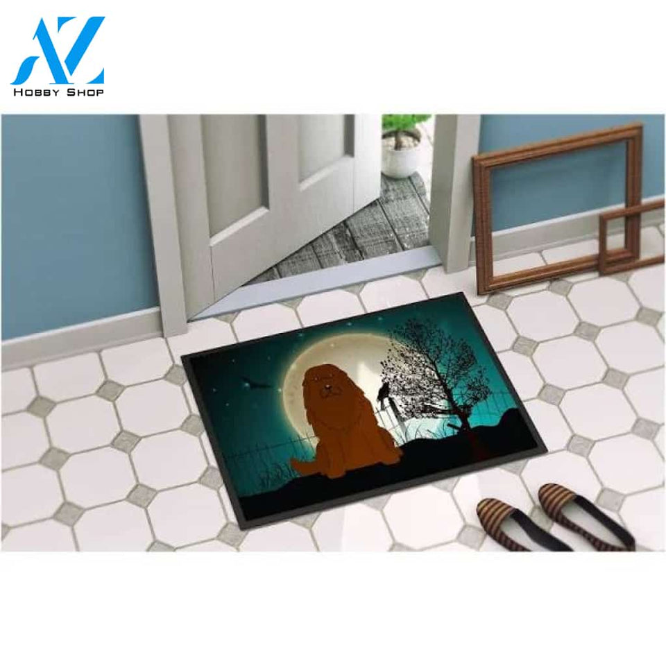 Halloween Caucasian Shepherd Dog Doormat Welcome Mat Housewarming Gift Home Decor Funny Doormat Gift For Friend Halloween Day Gift