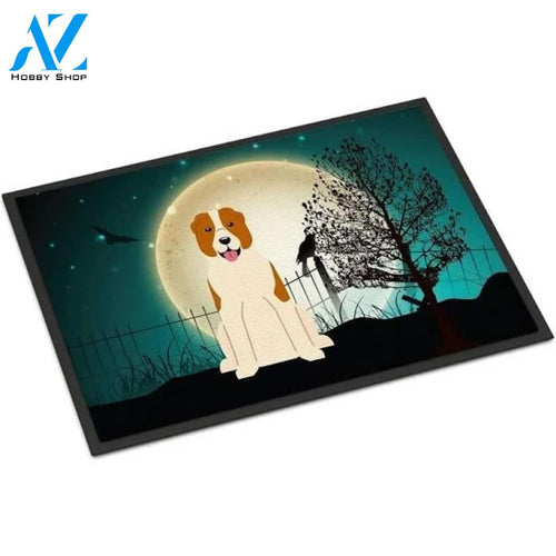 Halloween Central Asian Shepherd Dog Doormat Welcome Mat Housewarming Gift Home Decor Funny Doormat Gift For Dog Lovers Happy Halloween