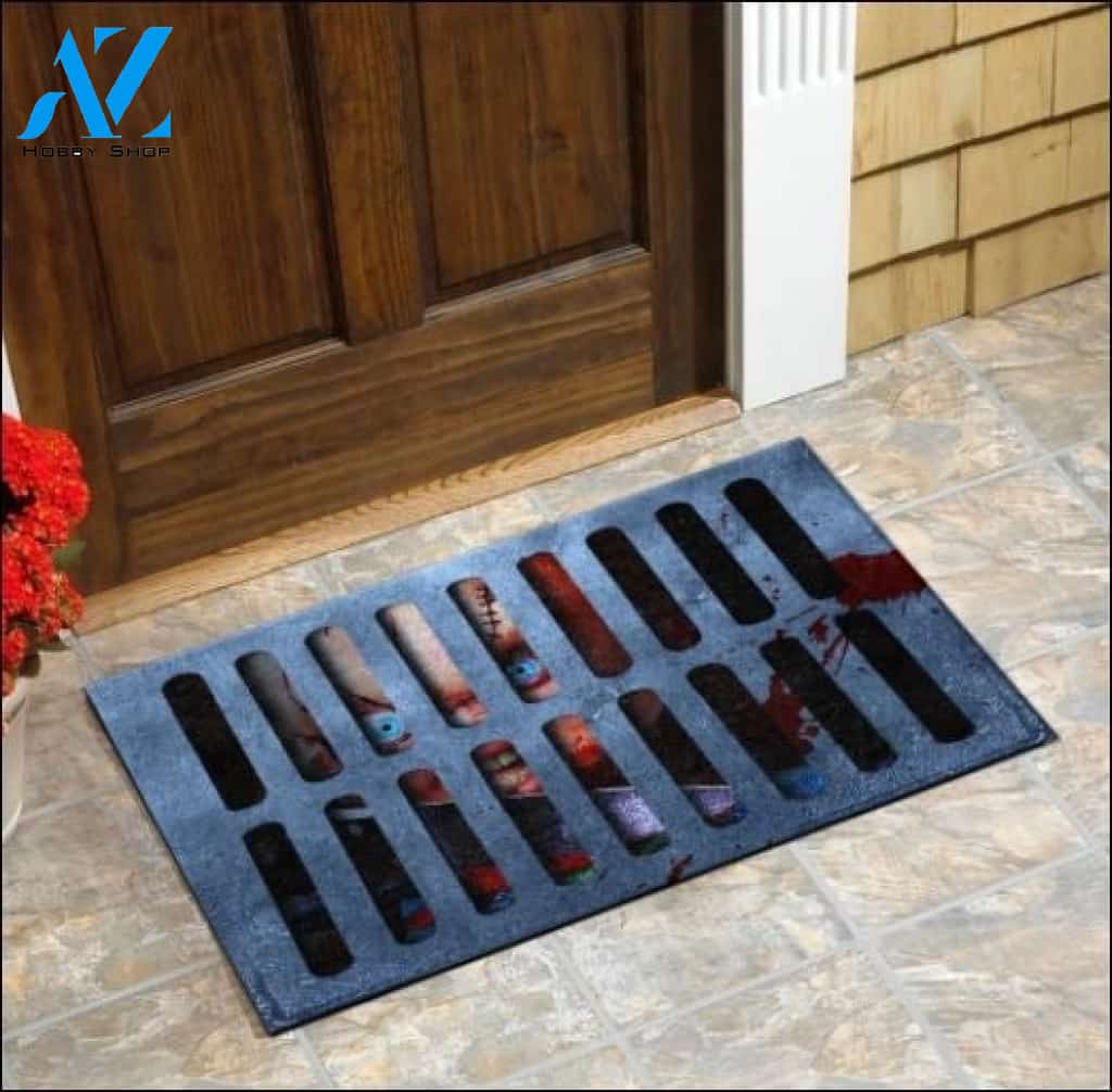 Halloween Chucky illusion doormat – dnstyles