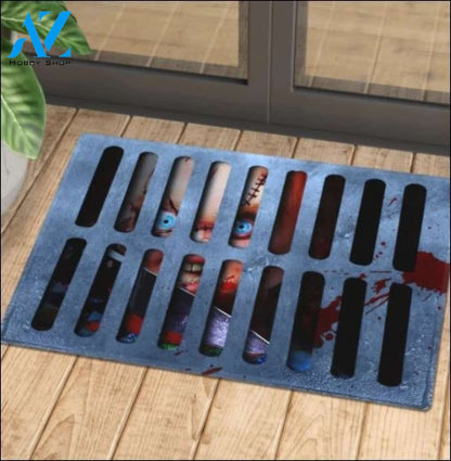 Halloween Chucky illusion doormat – dnstyles