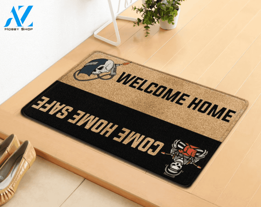 Halloween Come Home Safe Equality Doormat Indoor And Outdoor Mat Entrance Rug Sweet Home Decor Housewarming Gift Gift For Friend Family Stem Feminist