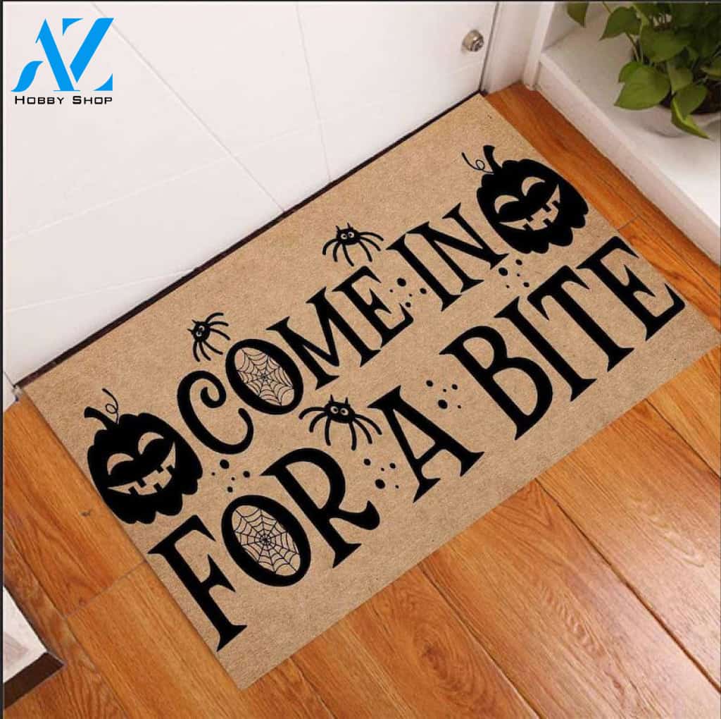 Halloween Come In For A Bite Equality Doormat Indoor And Outdoor Mat Entrance Rug Sweet Home Decor Housewarming Gift Gift For Friend Family Stem Feminist