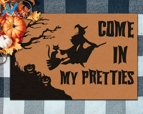Halloween Come In My Pretties Equality Doormat Indoor And Outdoor Mat Entrance Rug Sweet Home Decor Housewarming Gift Gift For Friend Family Stem Feminist