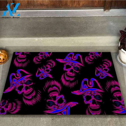 Halloween Cool Skulls Doormat Indoor And Outdoor Mat Entrance Rug Sweet Home Decor Housewarming Gift Gift For Friend Family Stem Feminist