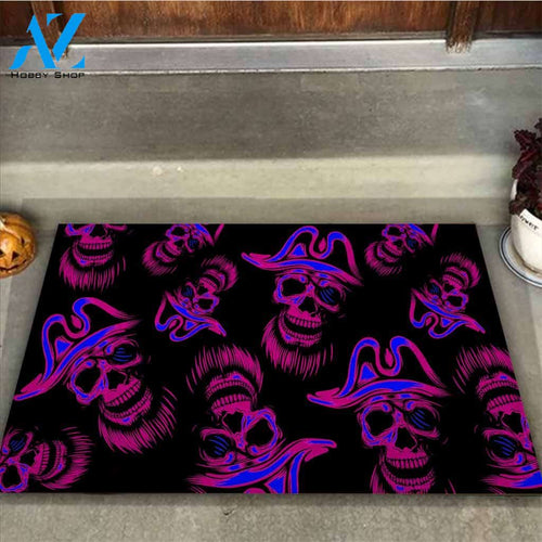 Halloween Cool Skulls Doormat Indoor And Outdoor Mat Entrance Rug Sweet Home Decor Housewarming Gift Gift For Friend Family Stem Feminist