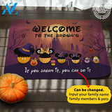 Halloween Coolest Personalized Doormat