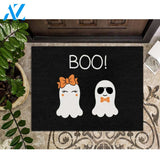 Halloween Couple Ghosts Boo Equality Doormat Indoor And Outdoor Mat Entrance Rug Sweet Home Decor Housewarming Gift Gift For Friend Family Stem Feminist