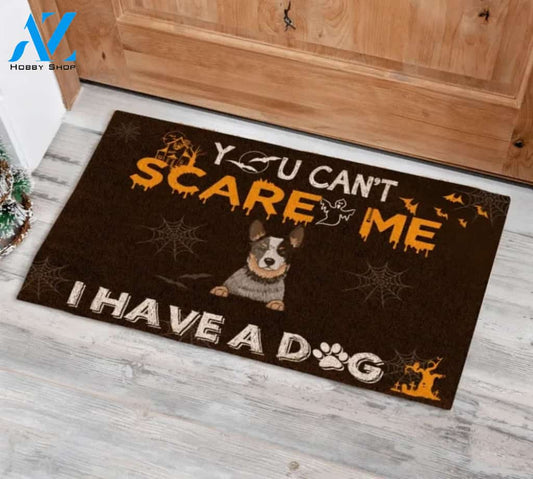Halloween Dog You Cannot Scare Me Doormat Indoor And Outdoor Mat Entrance Rug Sweet Home Decor Housewarming Gift Gift For Friend Family Stem Feminist