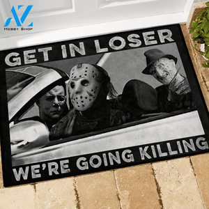 Halloween Doormat We're Going Killing | Welcome Mat | House Warming Gift