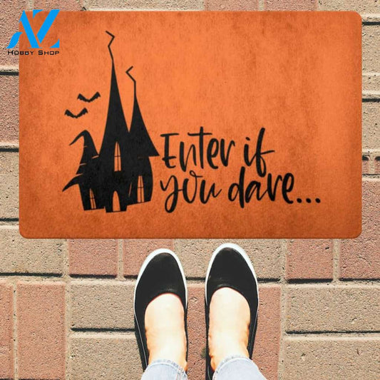 Halloween Enter If You Dare Equality Doormat Indoor And Outdoor Mat Entrance Rug Sweet Home Decor Housewarming Gift Gift For Friend Family Stem Feminist