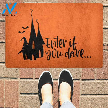 Halloween Enter If You Dare Equality Doormat Indoor And Outdoor Mat Entrance Rug Sweet Home Decor Housewarming Gift Gift For Friend Family Stem Feminist