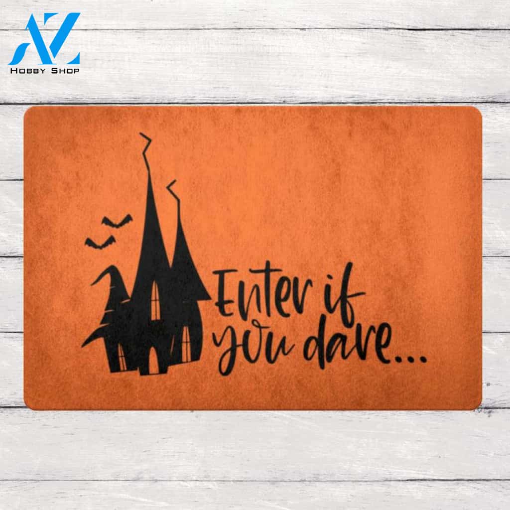 Halloween Enter If You Dare Equality Doormat Indoor And Outdoor Mat Entrance Rug Sweet Home Decor Housewarming Gift Gift For Friend Family Stem Feminist