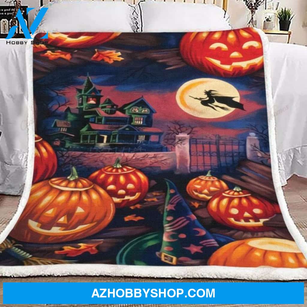 HALLOWEEN Fleece Blankets, Halloween Blanket, Halloween Throw Blanket, Halloween Fleece Blanket 25