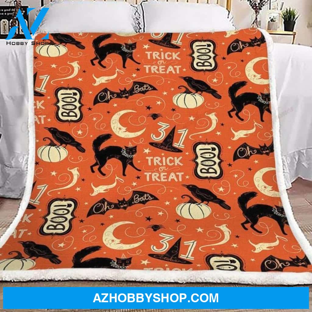 HALLOWEEN Fleece Blankets, Halloween Blanket, Halloween Throw Blanket, Halloween Fleece Blanket 21
