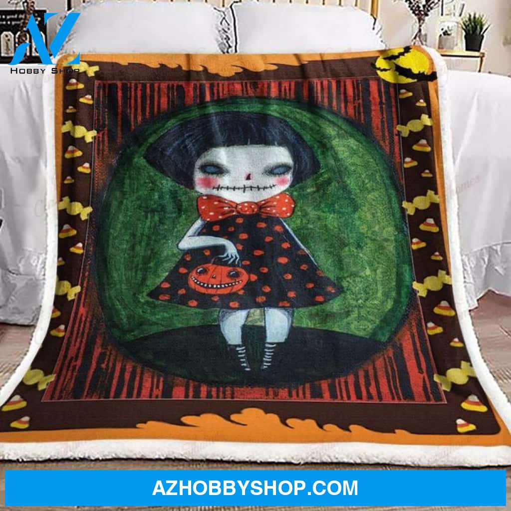 HALLOWEEN Fleece Blankets, Halloween Blanket, Halloween Throw Blanket, Halloween Fleece Blanket 19
