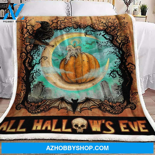 HALLOWEEN Fleece Blankets, Halloween Blanket, Halloween Throw Blanket, Halloween Fleece Blanket 3