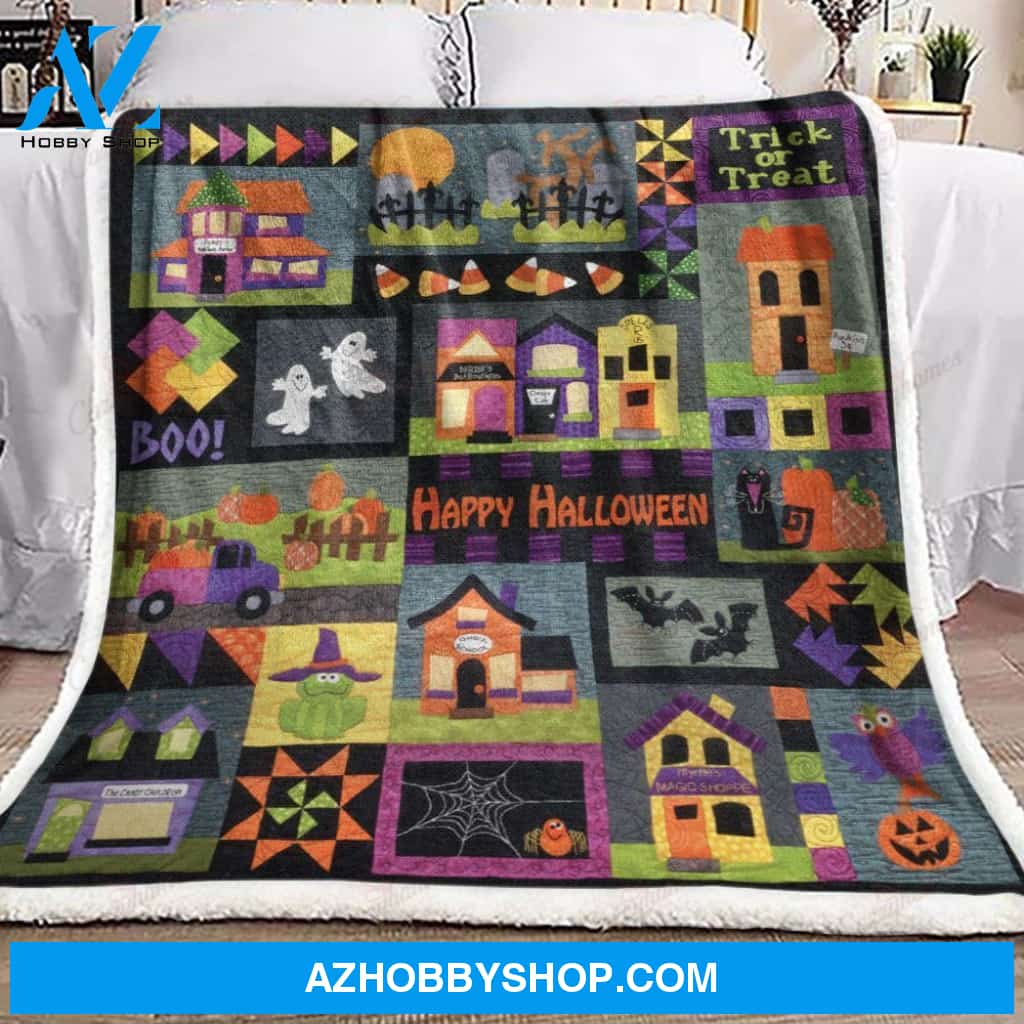 HALLOWEEN Fleece Blankets, Halloween Blanket, Halloween Throw Blanket, Halloween Fleece Blanket 8