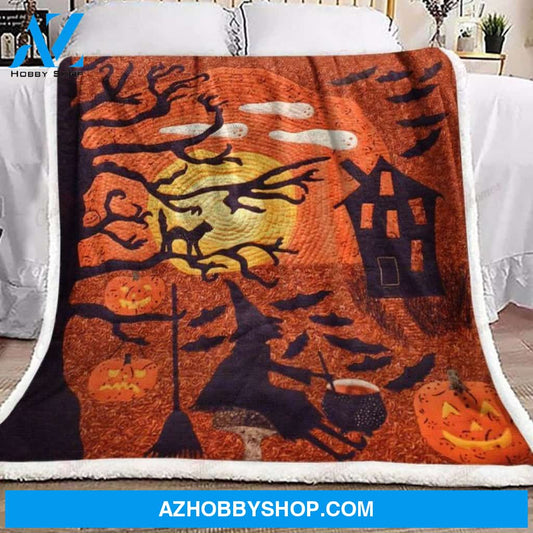 HALLOWEEN Fleece Blankets, Halloween Blanket, Halloween Throw Blanket, Halloween Fleece Blanket