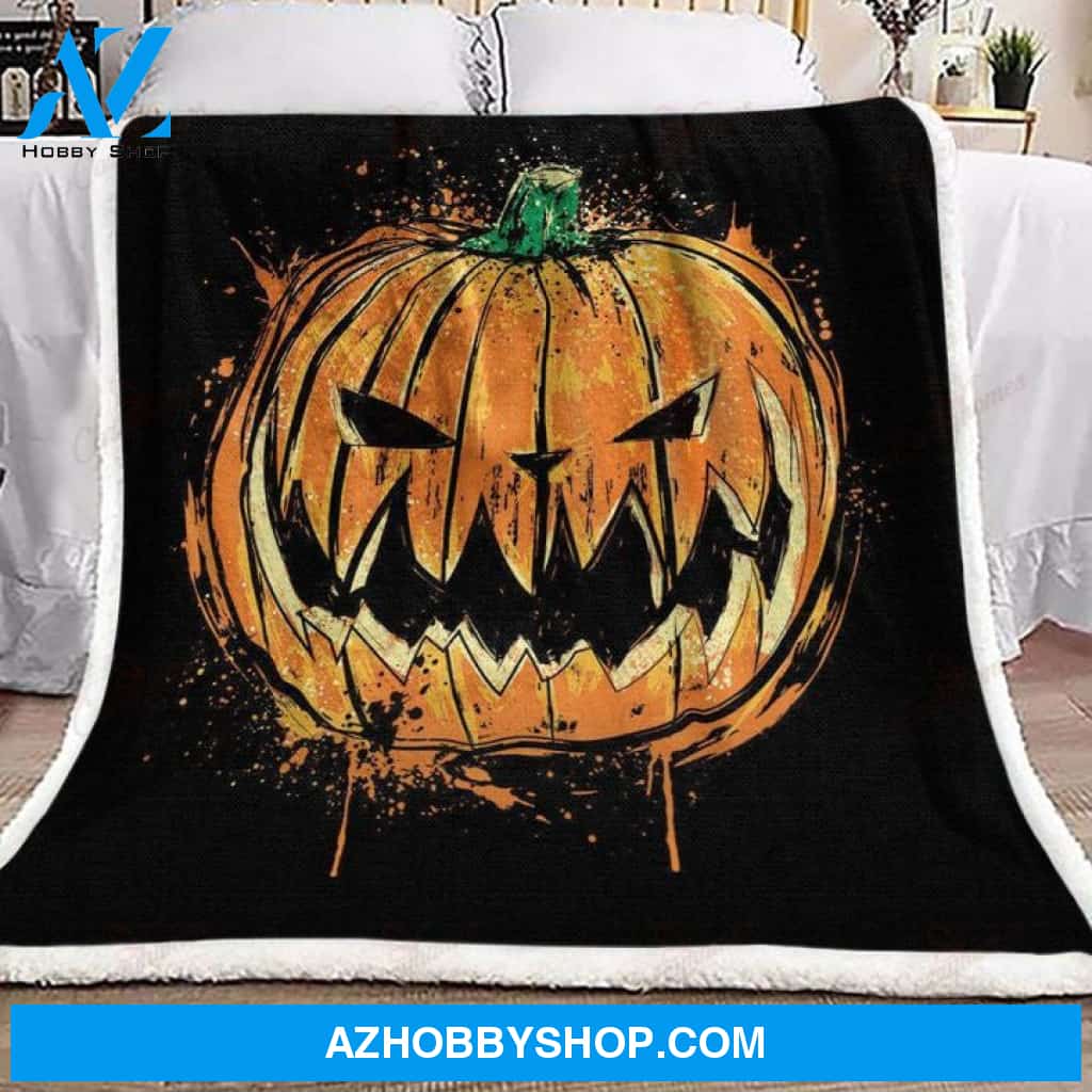 HALLOWEEN Fleece Blankets, Halloween Blanket, Halloween Throw Blanket, Halloween Fleece Blanket 2
