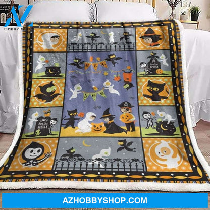 HALLOWEEN Fleece Blankets, Halloween Blanket, Halloween Throw Blanket, Halloween Fleece Blanket 16