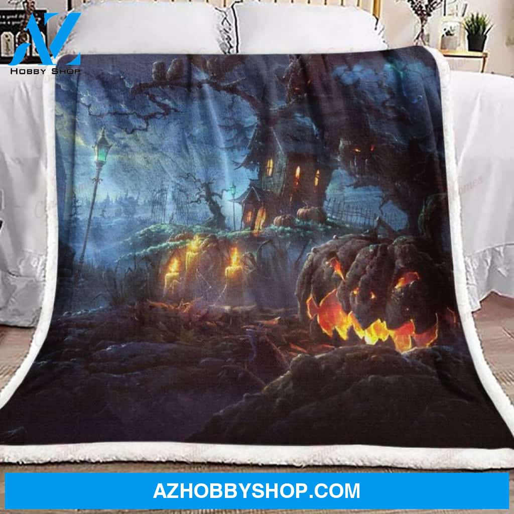 HALLOWEEN Fleece Blankets, Halloween Blanket, Halloween Throw Blanket, Halloween Fleece Blanket 26