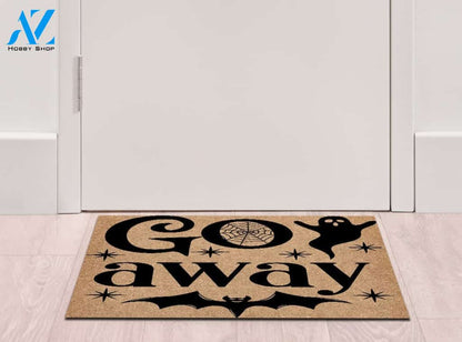 Halloween Go Away Equality Doormat Indoor And Outdoor Mat Entrance Rug Sweet Home Decor Housewarming Gift Gift For Friend Family Stem Feminist