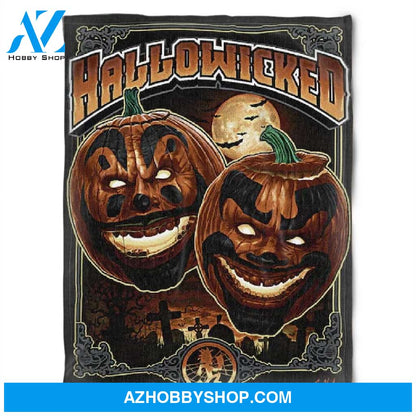 Halloween Hallowwicked Fleece Blanket Halloween Adult Blanket