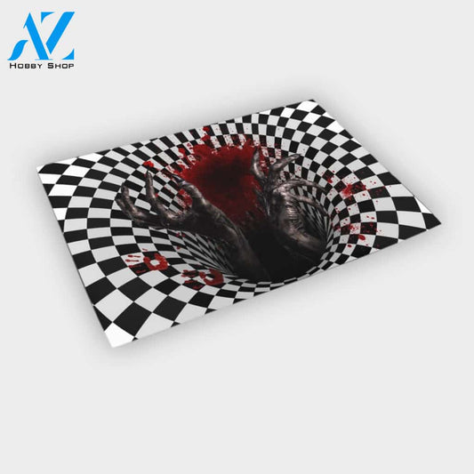 Halloween Hands of Ghost Equality Doormat Indoor And Outdoor Mat Entrance Rug Sweet Home Decor Housewarming Gift Gift For Friend Family Stem Feminist