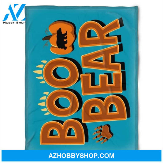 Halloween Happy Boo Beer Fleece Blanket Halloween Adult Blanket