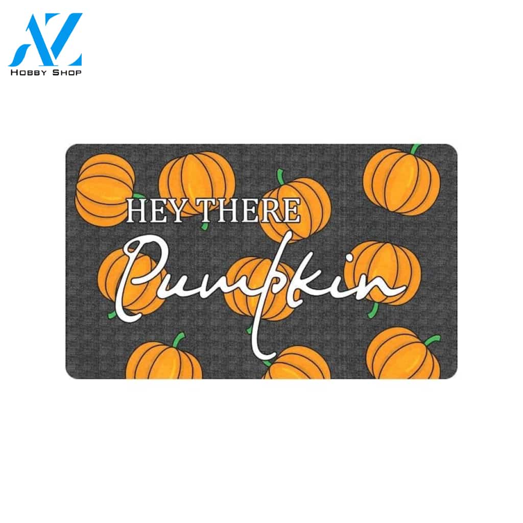 Halloween Hey There Pumpkin Equality Doormat Indoor And Outdoor Mat Entrance Rug Sweet Home Decor Housewarming Gift Gift For Friend Family Stem Feminist